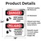 Signmission Safety Culture Sign, 18 in Width, Vinyl Decal, Rectangle, Bilingual OS-2PACK-DS-D-1824-VS-1390 - alternate 3